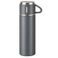 Matte Gray Stainless Steel Thermos