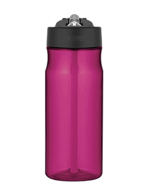 Hidratacijska boca sa slamkom - purpurna