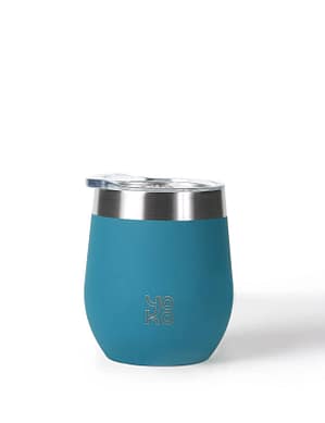 Izolirana šalica s poklopcem crvena