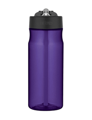 Hidratacijska boca sa slamkom - ljubičasta