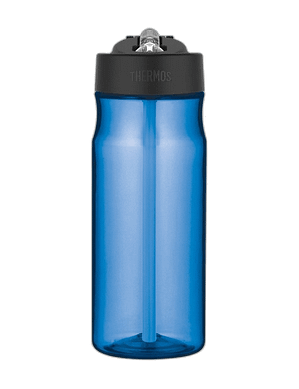 Hidratacijska boca sa slamkom - svijetlo plava