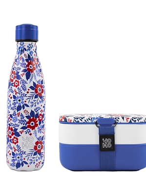 Combo Lunchbox + 1 insulated bottle 500ml - Jardin des Tuileries