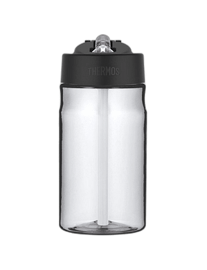 Dječja boca za hidrataciju sa slamkom - prozirna