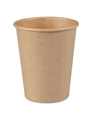 Čaša papirnata 200 (250) ml d=80 mm 1-slojna, kraft SUP