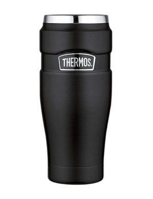 Vodonepropusna termo šalica - crna mat