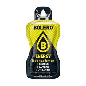 Bolero Energy Iced Tea Lemon7g